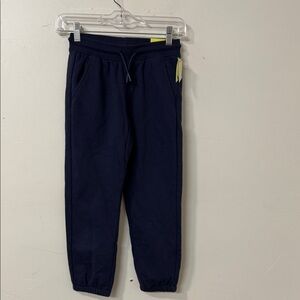 All in Motion Navy Sweatpants with Relaxed Fit and Breathable Fabric